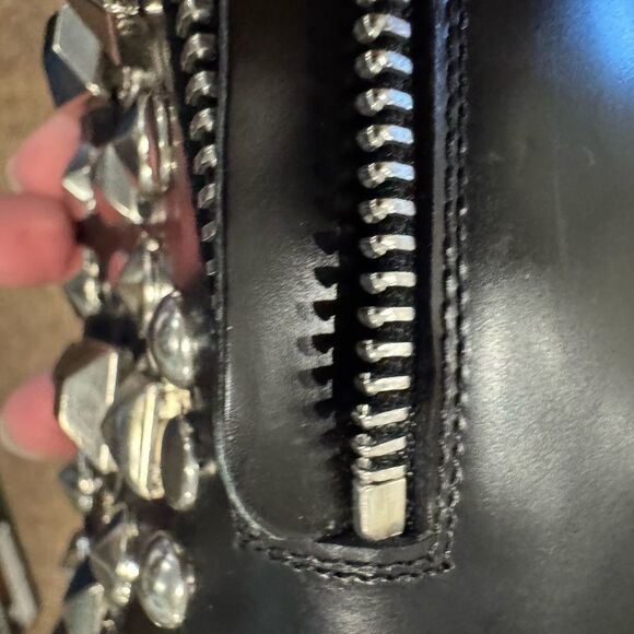 Saint Laurent x Hedi Slimane Fall 2014 “Ketta Studded Babies” Boots EU 36 - Picture 6 of 13
